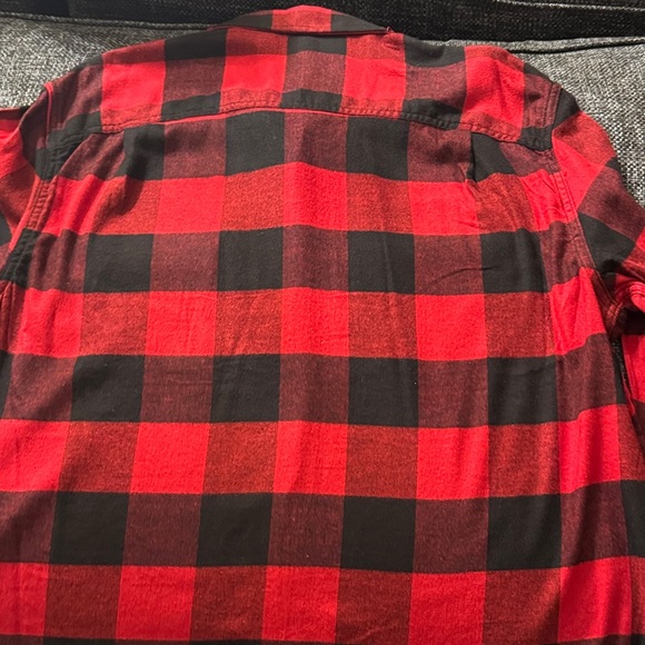 Buffalo Red and Black Checkered Shirt by George - Picture 7 of 9